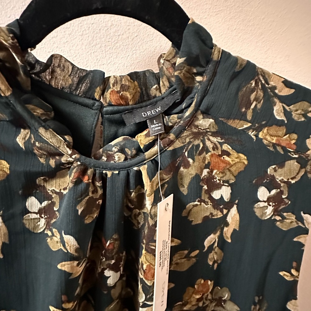 Drew Ruffle Neck Dress - Picture 2 of 3
